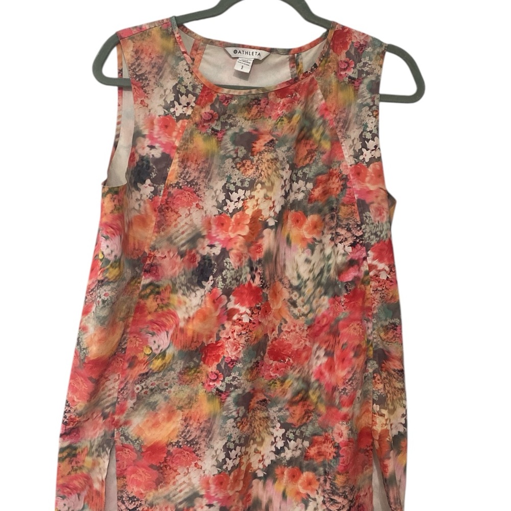 Floral Sleeveless Top - Multicolor